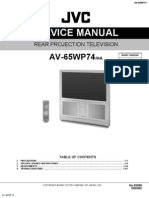 JVC Sb3 Chassis Av65wp74 Projection TV D