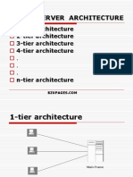 E-Commerce Client Server Architecture