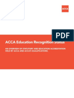 ACCA Accreditation Status