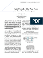 Design of A Digital Controlled Solar Water Pump