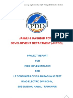 DPR For HVDS at Ellahibagh - Final