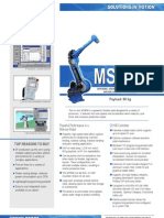 Payload: 80 KG: DX100 Controller Powerful Performance in A Mid-Size Robot