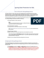 Chapter 3. Configuring Data Protection For SQL