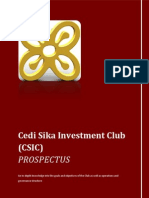 Cedi Sika Investment Club Prospectus