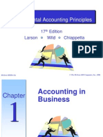 Fundamental Accounting Principles: 17 Edition Larson Wild Chiappetta