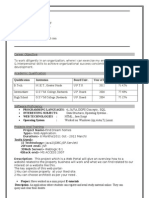 Branch: Information Technology: JAVA, OOPS Concepts, SQL