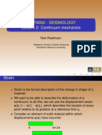 SEISMOLOGY, Lecture 2