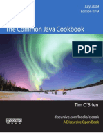 The Common Java Cookbook