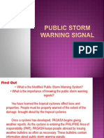 Public Storm Warning Signal