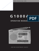 Grundig G1000A AM-FM-HF Reciever Manual