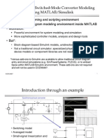 Introduction To Switched-Mode Converter Modeling Using MATLAB/Simulink