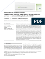 Flowability and Handling Characteristics of Bulk Solids