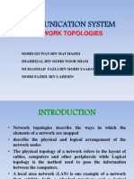 Communication System: Network Topologies