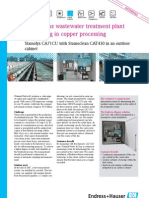 CS055 E Continuous Wastewater Treatment Plant Monitoring in Copper Processing