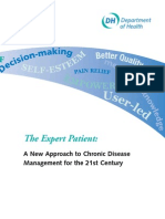 The Expert Patient: A New Approach To Chronic Disease Management For The 21st Century