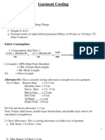 Garment Costing Final