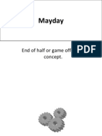 Mayday: End of Half or Game Offensive Concept