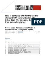 How To Configure SAP XI PI