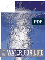 Water For Life Teacher Notes and Student Activities On Water Treatment PDF