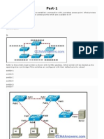 Part-1: 1. A Wireless Client Is Attempting To Establish A Connection With A Wireless Access Point. What Process