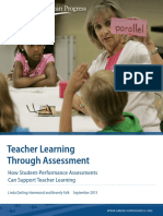 Teacher Learning Through Assessment