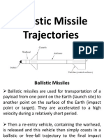 Ballistic Missile Trajectories