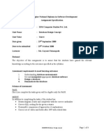 Database Design Concept