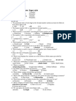 STD Vii Computer Paper Style: Q1.Mcqs