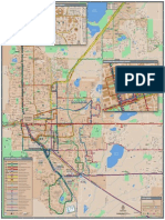 RTD Tranist Map For The City of Boulder