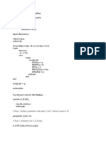 Verilog and Test Bench Code For Flipflops