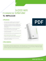 Tl-Wpa2220 (Eu v1 Datasheet