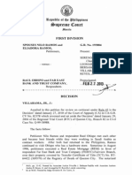 ACCOMODATION MORTGAGE Spouses Nilo Ramos and Eliadora Ramos vs. Raul Obispo and Far East Bank and Trust Co.