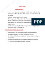 Chassis: Introduction of Chassis Frame