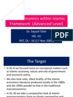 Mathematical Model of Islamic Economy