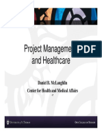 Project Management Healthcare