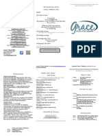 Grace Bulletin