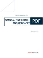 Primavera P6 Stand-Alone Installations & Up-Grades Guide