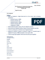 Vlsies Lab Assignment I Sem DSP - Cdac-2