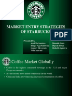 Market Entry Strategies of Starbucks