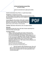 Plant Parts & Function Lesson Plan