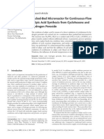 Packed-Bed Microreactor For Continuous-Flow