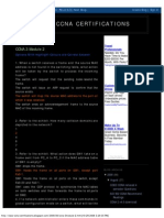 CISCO CCNA Certifications - CCNA 3 - Module 2 PDF