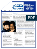 Dental Access Annual Report