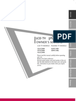 User Manual LG TV LCD