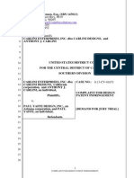 Carlini Enterprises Et. Al. v. Paul Yaffe Design Et. Al.
