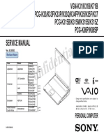 Vaio PCG-K35 Service Manual