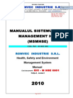 09 - ROMVEC HSE Management System Manual