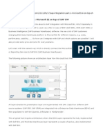 SAP Integration - Microsoft BI On Top of SAP BW