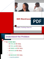 IBM Mainframes: COBOL Training Class-11