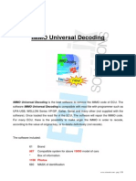 IMMO Universal Decoding 3.0 Manual